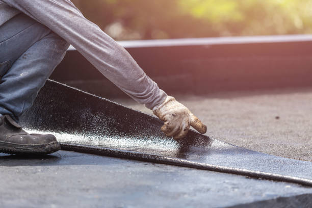 Professional Crawl Space Encapsulation technician working in Chilo, OH